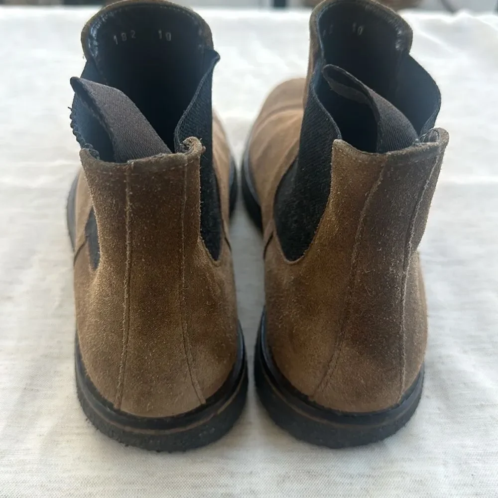 To Boot New York Brown Suede Men’s Chelsea Boots 10